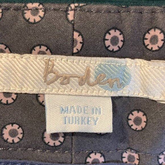 Boden Women’s Richmond Crop Cotton Tapered Trouser Pants Size 4P - Picture 7 of 13